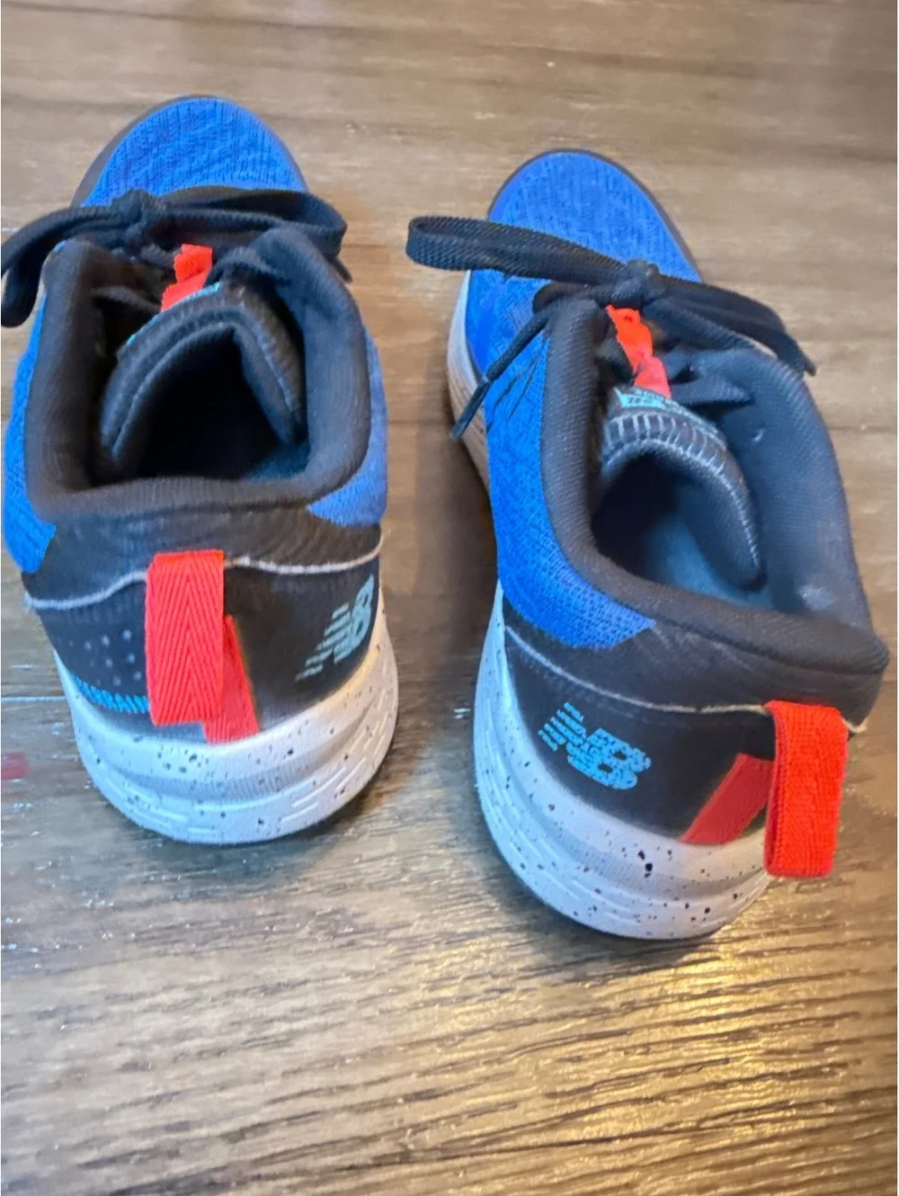 New Balance Men's Running Shoes Blue and Black Size 9